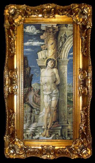 framed  MANTEGNA, Andrea Recreation by our Gallery 01, ta009-2